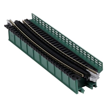 KATO 17.6 in. N Single Curved Girder Model BridgeGreen KAT20-466